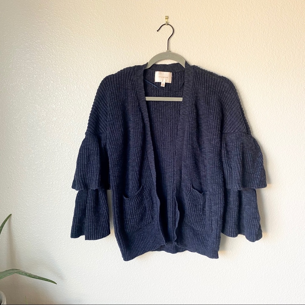Skies are Blue Double Bell Sleeve Cardigan